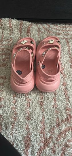 Pink strap sandals