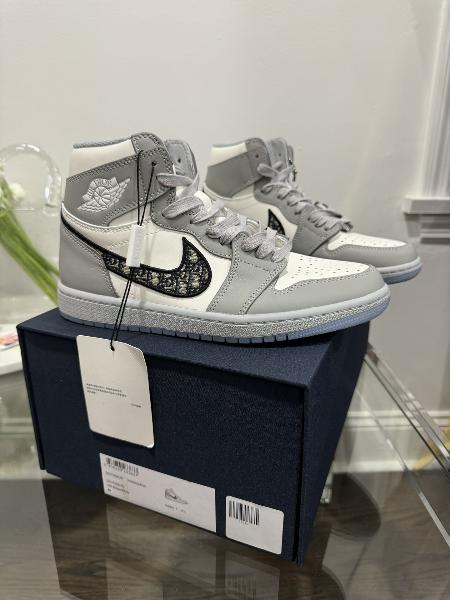 Jordan x Dior Air Jordan 1 Retro High sneakers- Size 9