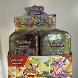 Pokemon Prismatic Evolutions Mini Tin Display (8)