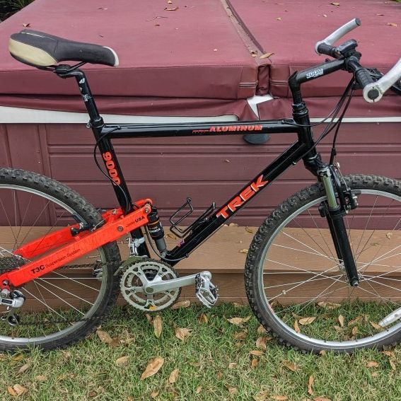 Trek 9000 Vintage 1992 Mountain Bike Full Suspension for