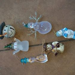 Snowman Christmas Ornaments (6)