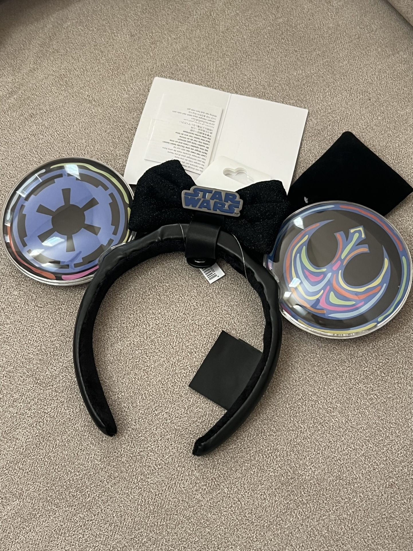 Star Wars Night Disney Ears