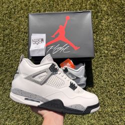 Jordan 4 White Cement (2025)