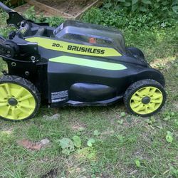 Ryobi 40v Battery Operated Self Propelled 21” Lawn Mower (battery Not Included) $200