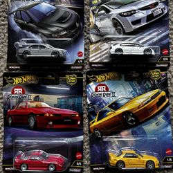 Hot Wheels Car Culture 2025 M Set Ronin Run II Set of 4 Cars 