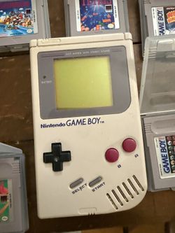 Game boy with 6 games