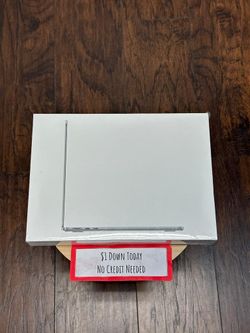 Apple MacBook Air 15 Inch M2 Laptop New - Pay $1 To Take It Home Today and pay the rest later.