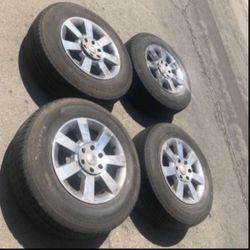 4 - 255/70r18 6x135 6x5.31 Ford F-150 Expedition Rims Wheels With Tires !!!!!