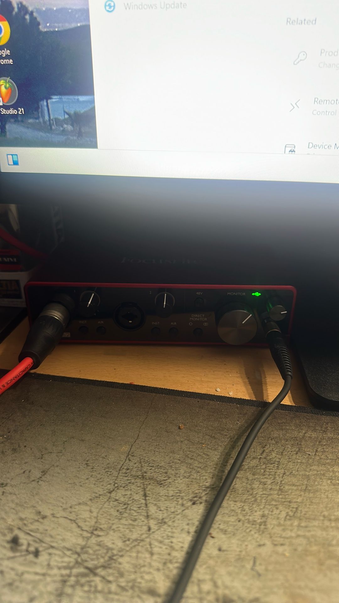 Scarlet focusrite 2i2