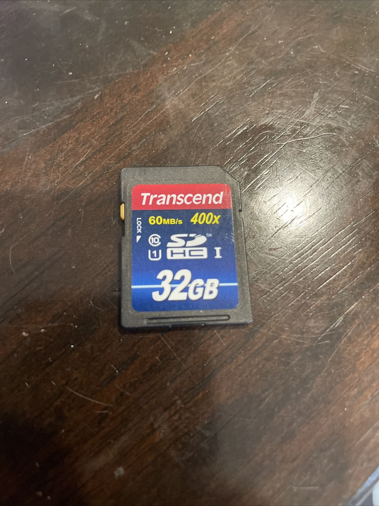 Transcend 32GB SD card 60 MB/s 400x SDHC I