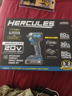 Brushless 20v compact impact drivers combo kit