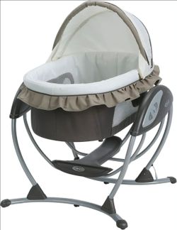 Graco baby bassinet glider