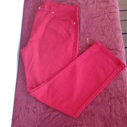 Red Levi's 502 Straight fit Size W38 L32 for Men
