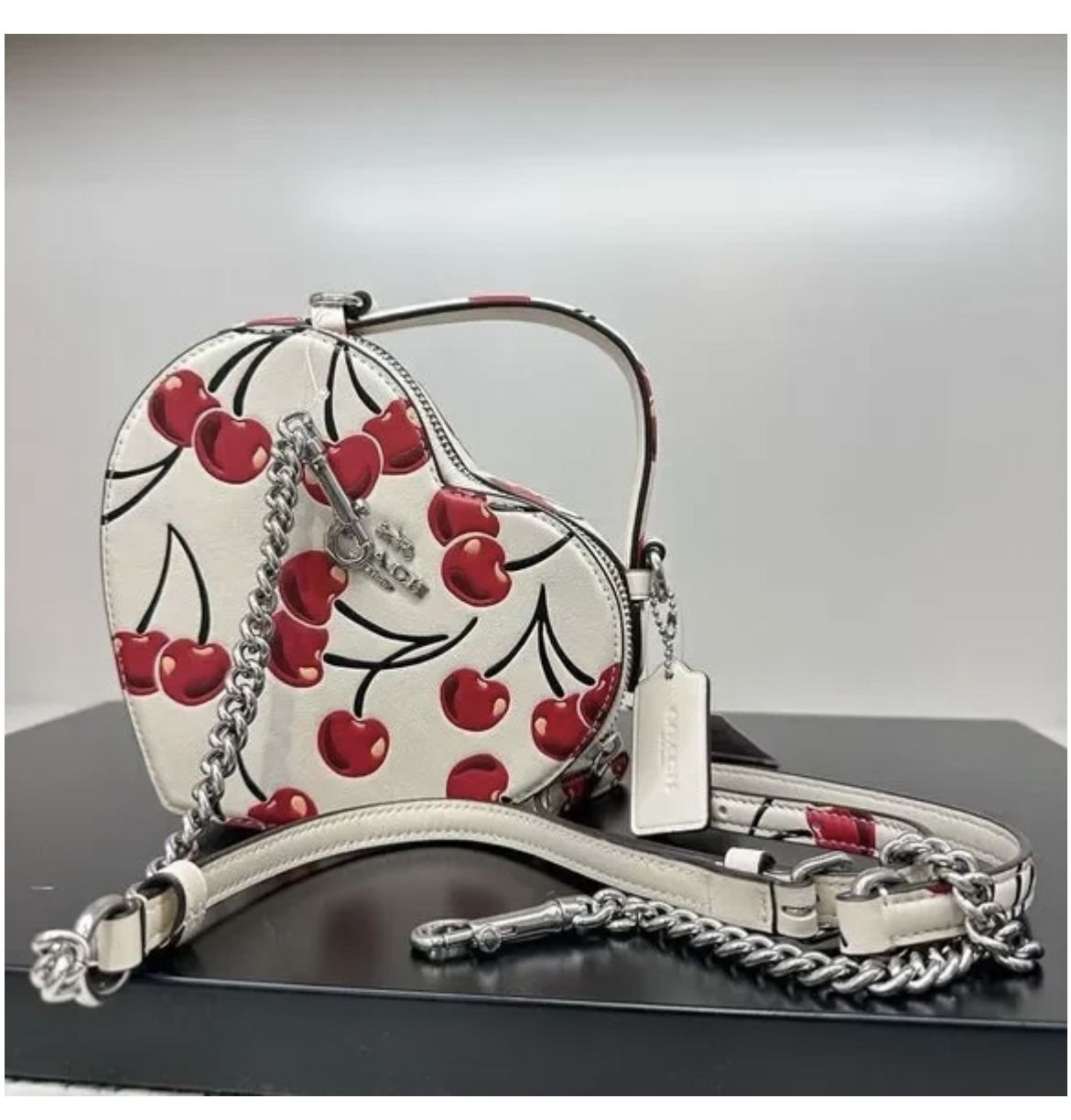 Coach Cherry Heart Bag!!
