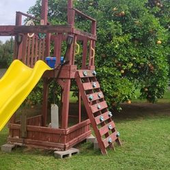 Rainbow Swingset