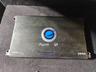 Planet Audio Anarchy 2600.2 2 channel amp