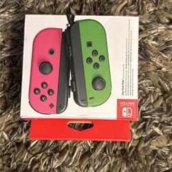 Nintendo Switch Joy-Con Neon Pink &Green