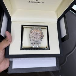 Ap Mossanite Watch Pass The Diamond Tester 