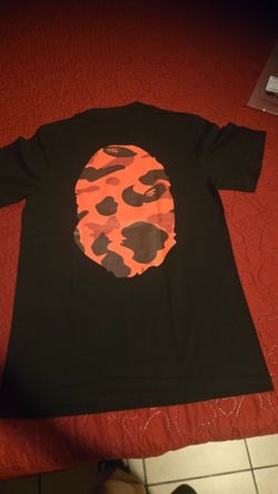 Bape tee red size S