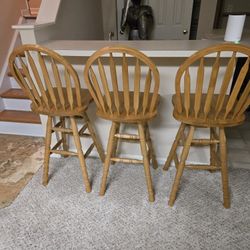 Oak Bar Stools