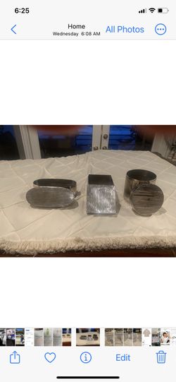 Decorative Silver Containers