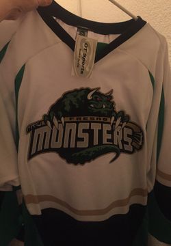 2 Fresno Monsters jerseys
