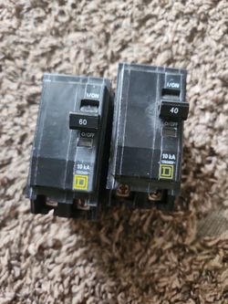 40 and 60 amp breaker