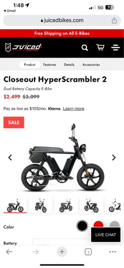 Scrambler 2 e-bike excellent condition