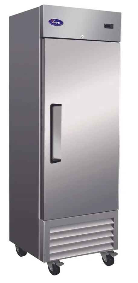 ❄️Valpro VP19F-HC 26" One Section Reach-In Freezer w/ Solid Door,❄️