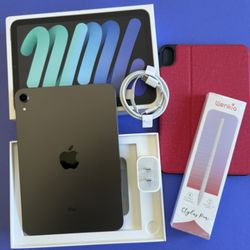 Apple ipad Mini 6th Generation (2021 model) 64GB With Box And Accessories (256gb $420) 
