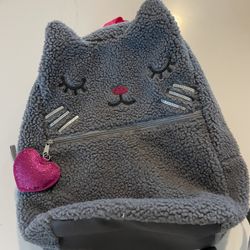 Fuzzy Cat Fashion Back Pack