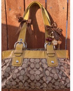 Vintage Monogram Coach Bag