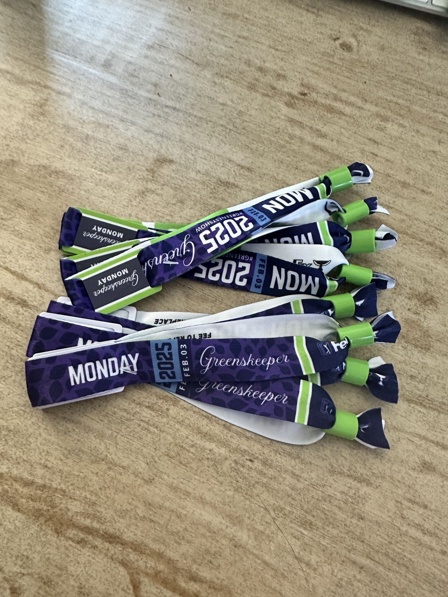 Waste Management Phoenix Open WMPO - Monday Greenskeeper - $30/ea