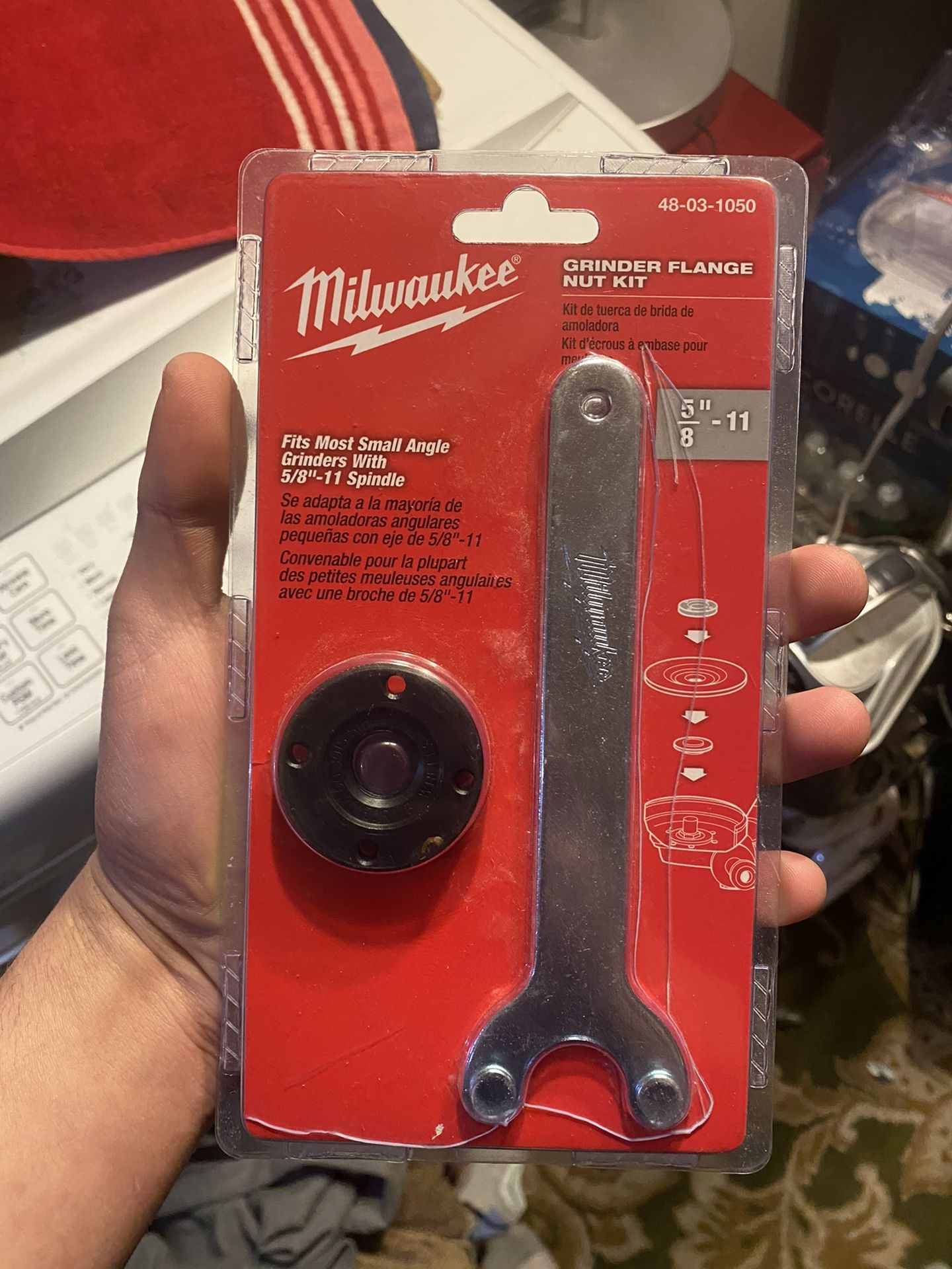 Milwaukee Spanner Wrench and Lock Nut Combination Kit