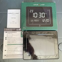New AL-FAJR Muslim Azan Athan Clock