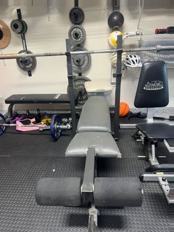 Bench press set