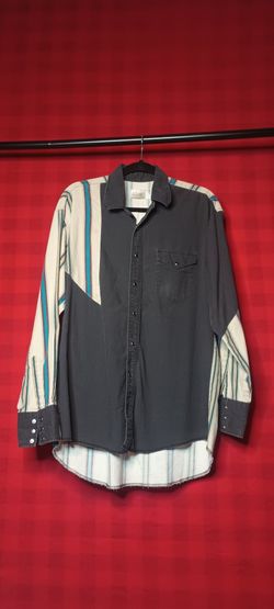 Vintage Pearl Snap Shirt XL