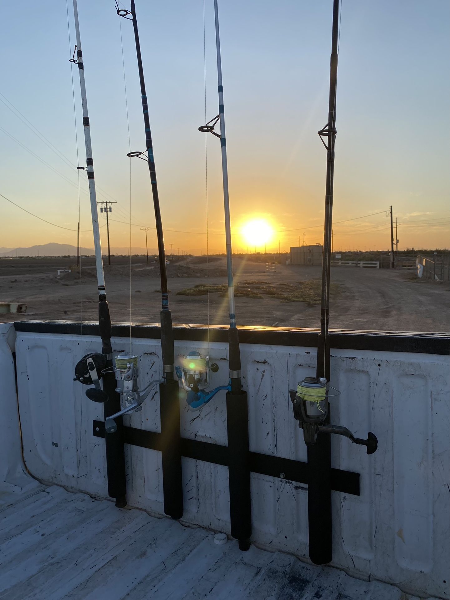 Bolt On Fishing Rod Holder