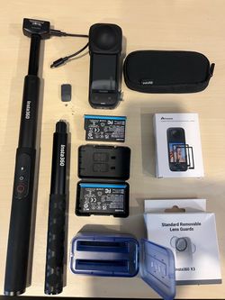 $500 Like New Insta360 X5 Bundle