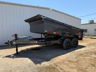2026 RawMaxx GDX Knight Dump Trailer