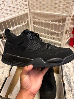 Jordan black cat 4s