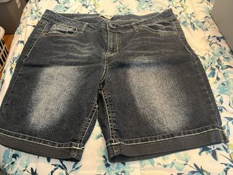 Faded glory women's plus size shorts best sale