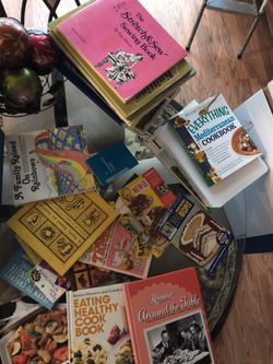 BOOKS - cookbooks, craft books, sewing, etc. ODD ASSORTED LOT