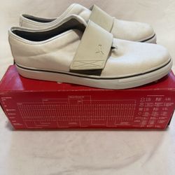 Puma El Rey Slip-On Shoes – Size 11.5 Men – White (New, Minor Stains)