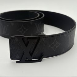 Black Louis Vuitton Belt 115cm