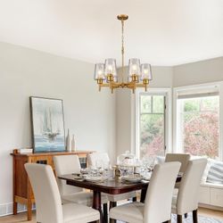 Gold Chandelier,
