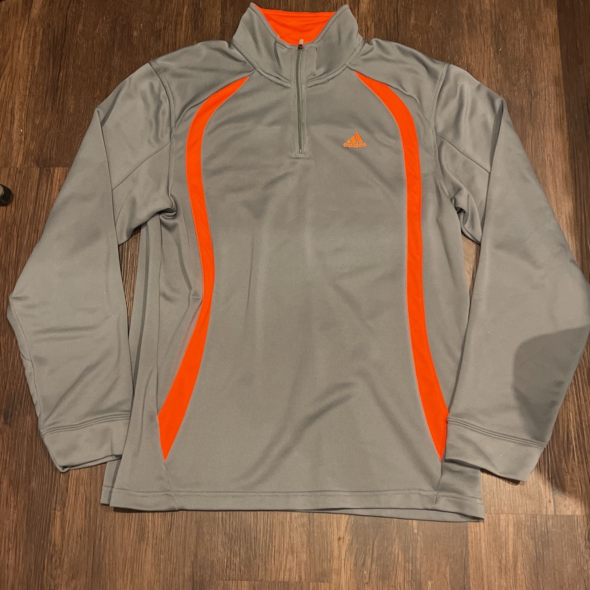 Adidas Grey/Orange Pullover