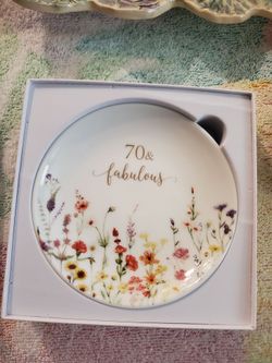 *New in Box* 70s & Fabulous Jewelry Dish