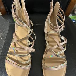 Zapatos De Niña Talla 4/4.5 Y 6 