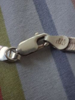 925 Italy Real Sliver Chain